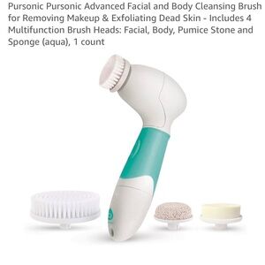 Pursonic Advanced Aqua Facial Cleansing Brush Set